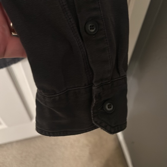 Marine Layer size large washed gray shacket - Picture 8 of 8